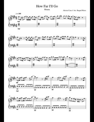 how far i'll go piano sheet music: The power of perseverance in the face of adversity